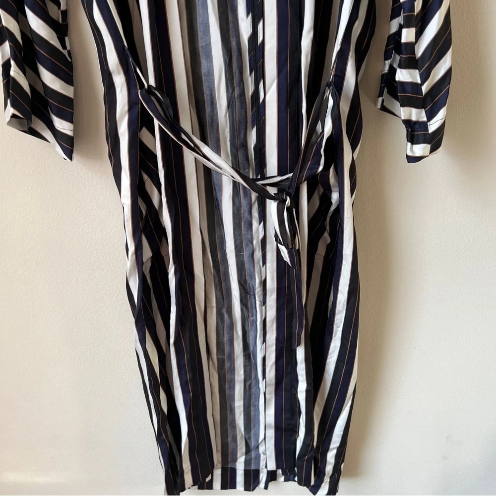 Aritzia Wilfred Striped Durante Jacket